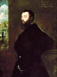 Portrait of Baldassare Castiglione, 1523